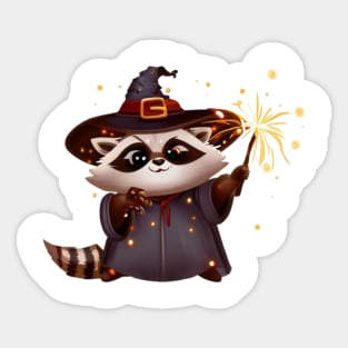 Trash Panda Magic Sticker